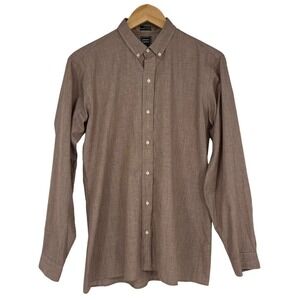 Vintage Pierre Cardin Button Down Shirt‎ Red Men’s 32/33 & 15.5 Inch Neck